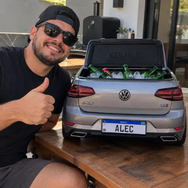 Cliente com seu Truck Chill — Chris Silva